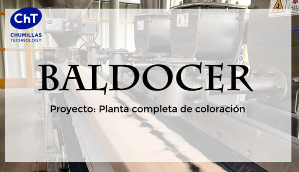 BALDOCER elige la tecnología de CHUMILLAS TECHNOLOGY para su nueva planta de coloración